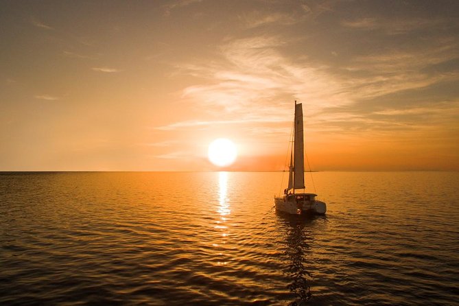 Santorini Luxury Catamaran Sunset Cruise With BBQ, Drink and Transfer - Common Questions