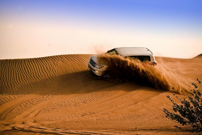 Shared Desert Safari Camel Ride Sandboarding and Inland Sea - The Sum Up