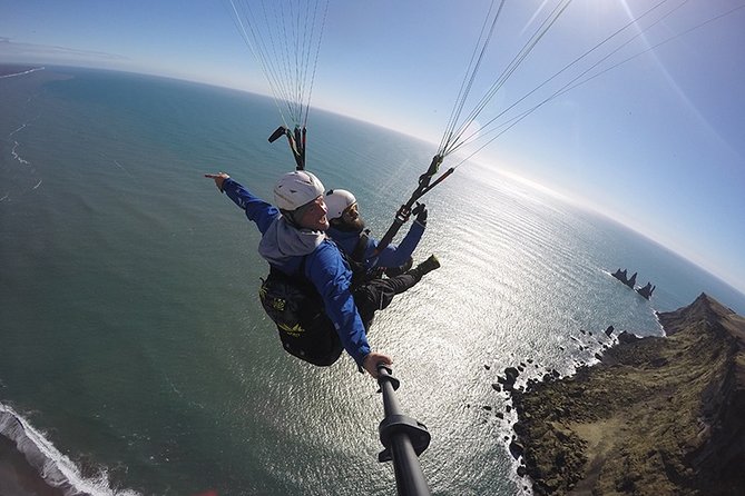 Tandem Paragliding Flights From Vik - Photos and Video Included