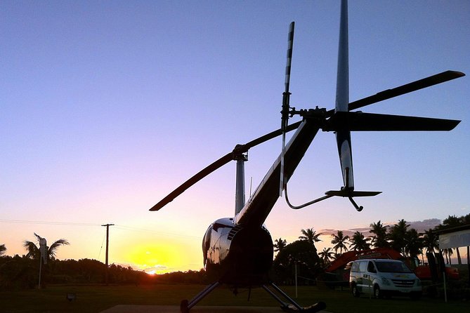 Viti Levu Private Helicopter Ride and Resort Dinner Package - First Landing Beach Resort and Villas