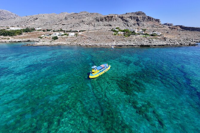 3-hour Guided Submarine Tour in Saint Pauls Bay, Lindos and Navarone Bay - Discovering Lindos and Navarone Bay