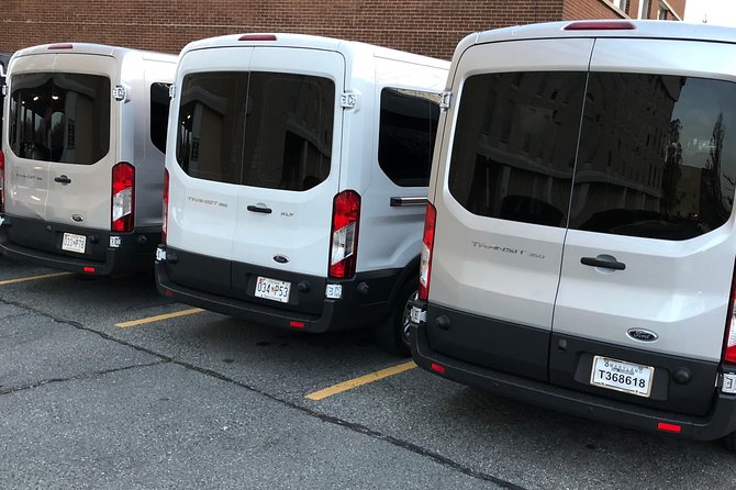 3-Hour Private Customizable Washington DC City Tour by Luxury Van - Additional Information