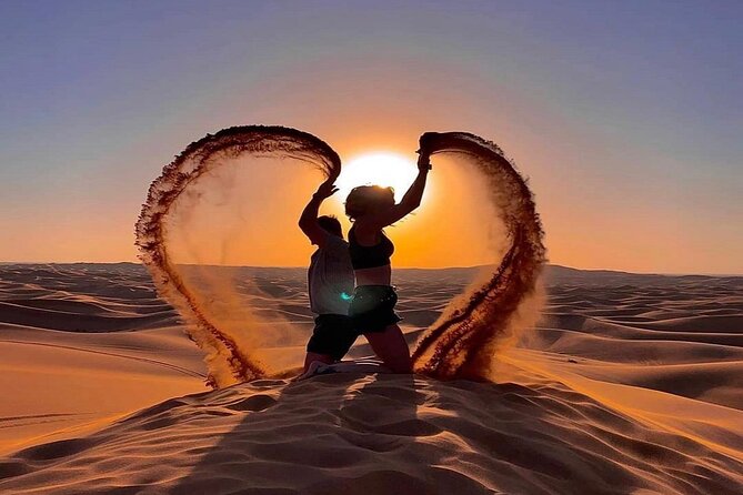 Evening Desert Safari:- Adventure Rides, Live Entertainment , BBQ Buffet & More - Convenient Pickup and Drop-off