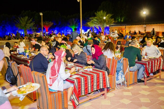 Evening Desert Safari With Buffet Dinner & Dubai Aquarium Tickets - Highlights of the Buffet Dinner
