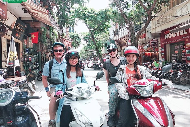 Half-Day Guided Hanoi Motorcycle Tour With Hotel Pickup - Motorbike and Helmet