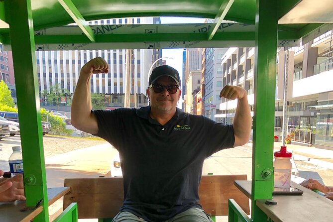 Halifax Pedal Pub Crawl Along the Waterfront on a Solar-Powered Pedal Bus! - Hosts Response and Acknowledgment