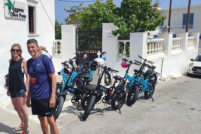 Naxos Private / Semi Private E-Bike Guided Tour Aegean Lush - Meeting and Pickup