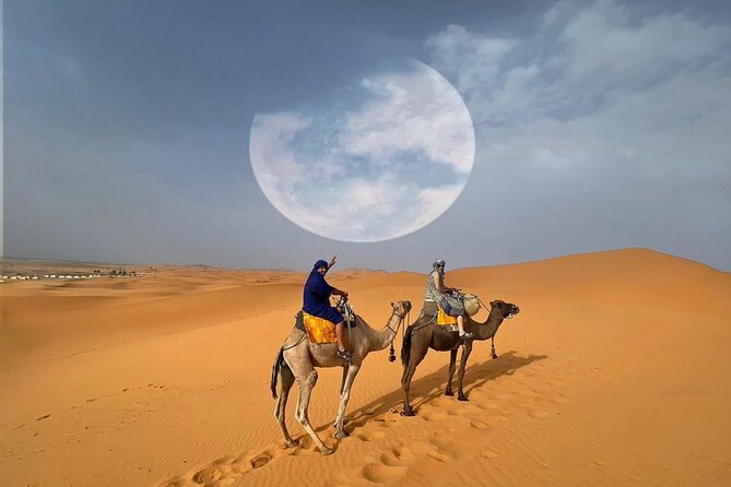 Overnight Camel Trek Over Erg Chebbi Dunes Merzouga - Common Questions