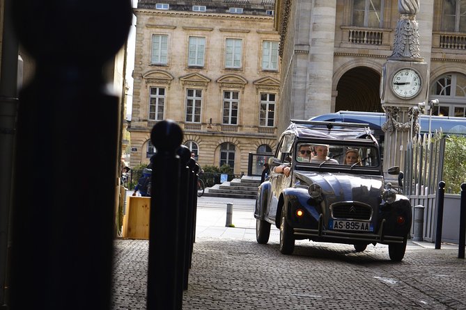 Private Bordeaux Tour in a Citroën 2CV With Wine Tasting at a Château - 3h - Booking and Cancellation Policy