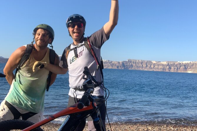 Private Electric Mountain Bike Experience and Tour in Santorini - Local Food Tastings at Faros Market