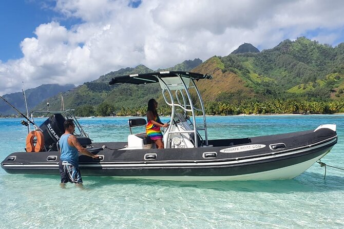 Private Tour of the Tahitis Lagoon by Boat Until 7 Pax - Tour Highlights