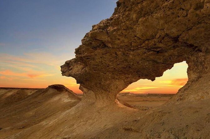 Qatar West Coast Tour to Richard Serra Sculpture and Mushroom Rock Formation - Historical Zekreet Fort