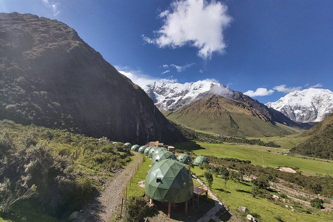 Salkantay Trek 5 Days to Machu Picchu by Glamping Sky Lodge Dome - Inclusions and Meals