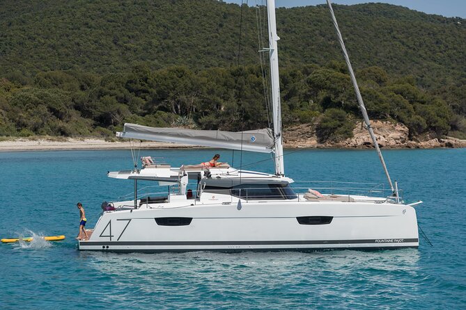 Semi-Private Brand-New Catamaran Cruise in Mykonos With Meal, Drinks & Transport - Pickup Details and Additional Info