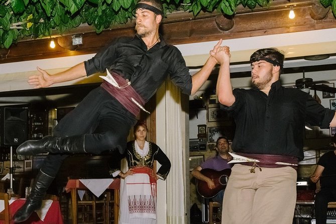 Traditional Cretan Village Dancing, Food, Music, and Winery  - Chania - Wine Tasting at a Local Winery
