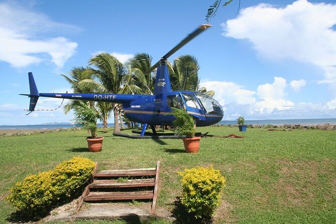 Viti Levu Private Helicopter Ride and Resort Dinner Package - Beachfront Seafood Dinner