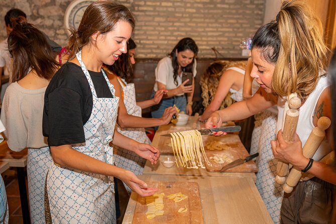 A Small-Group Pasta and Gelato Making Class in Rome