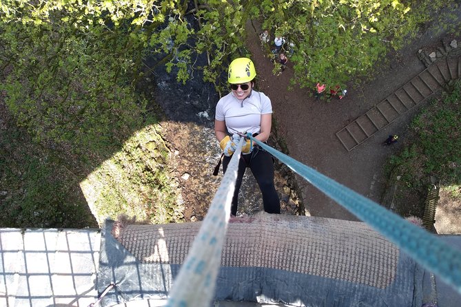 ABSEIL EXPERIENCE off Millers Dale Bridge THE BEST in Derbyshire & Peak District