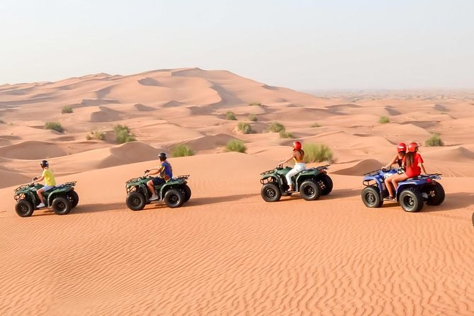 Abu Dhabi 30 Minutes Quad Bike Self-Drive With Sunset Desert Safari - Good To Know