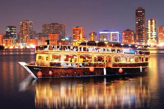 Abu Dhabi Dhow Dinner Cruise- Romantic Evening With Authentic Arabic Cuisine