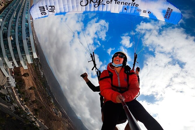 Acrobatic Paragliding Flight With Spanish Champion in Tenerife - Good To Know