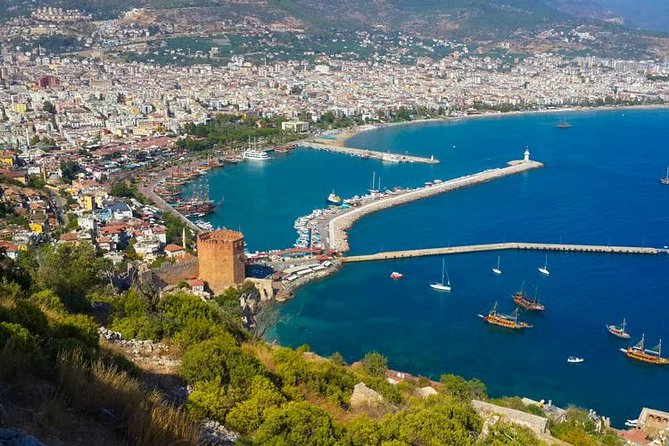 Alanya Catamaran Boat Tour With Sunbathing Swimming & Snorkelling - Water Activities
