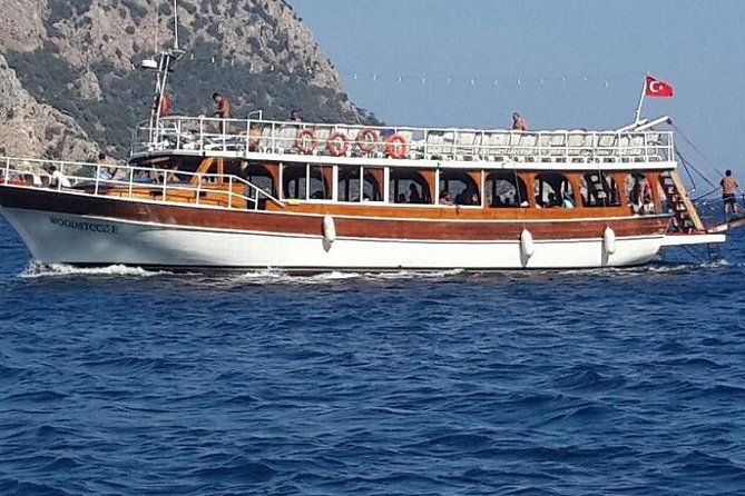 All Inclusive Boat Trip With Turunc and Kumlubuk Break From Marmaris