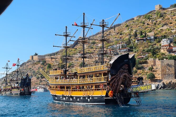 All Inclusive Pirate Boat Trip in Alanya - Tour Duration and Pick-up Details