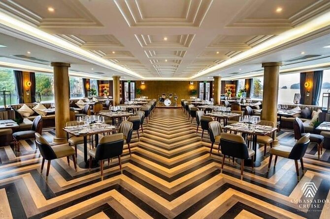 Ambassador Cruise Luxury Halong Bay Day Tour Premium Lunch & Cave - Pricing and Booking Details