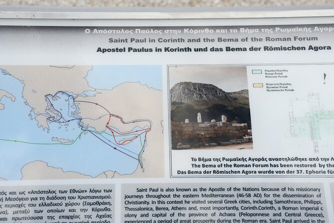 Ancient Corinth, Isthmus/ Kechries Private Biblical Tour From Athens or Nafplion - Good To Know