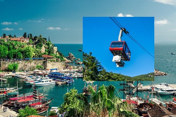 Antalya Old Town, Waterfall and Cable Car Trip From Side