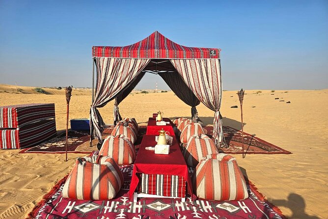 Arabian Getaway and Romantic PVT BBQ Dinner With Dune Bashing - Good To Know