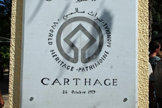 Archaelogical Site Of Carthage Picturesque Village Of Sidi Bou Said