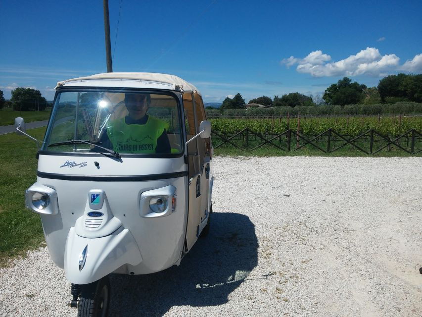 Assisi: Ape Calessino Panoramic Vintage Tour - Good To Know