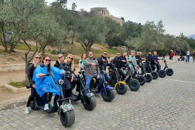 Athens: Guided E-Scooter Tour in Acropolis Area