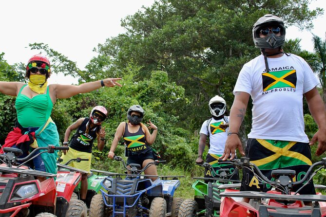 ATV, Bamboo Rafting, and Horseback Ride Tour From Montego Bay