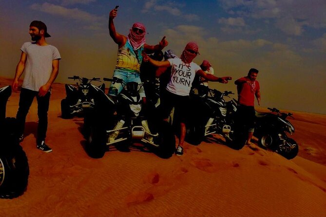 ATV Quad Bike Self-drive In Open Desert With BBQ Dinner And Live Shows - Good To Know