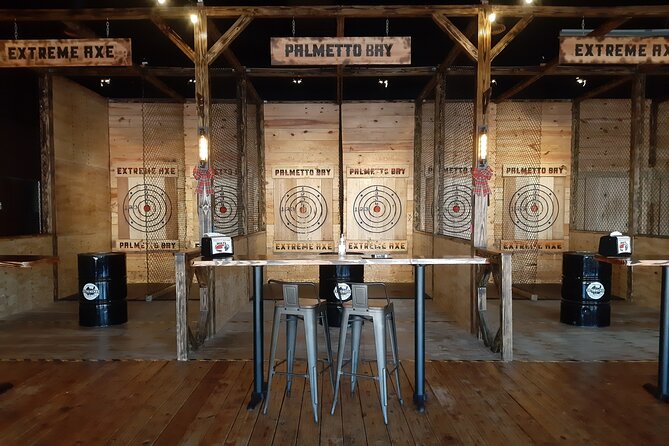 Axe Throwing Sport Target 90 Minutes