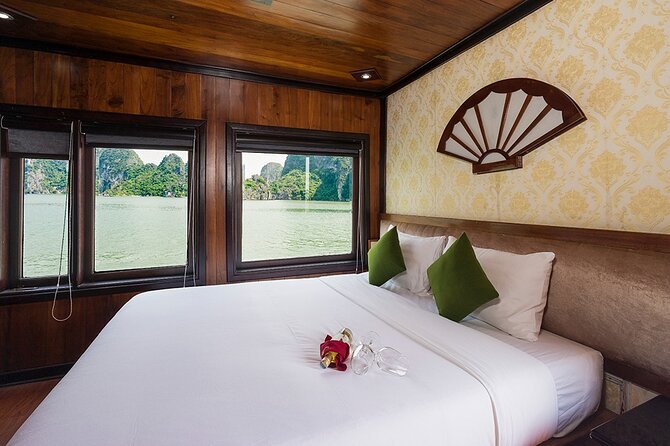 Bai Tu Long Bay Deluxe Cruise 2D1N: Fishing Villages, Meals, Cave, Kayaking