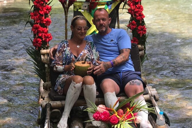 Bamboo Rafting & Limestone Foot Massage W/Bottle of Rum Punch