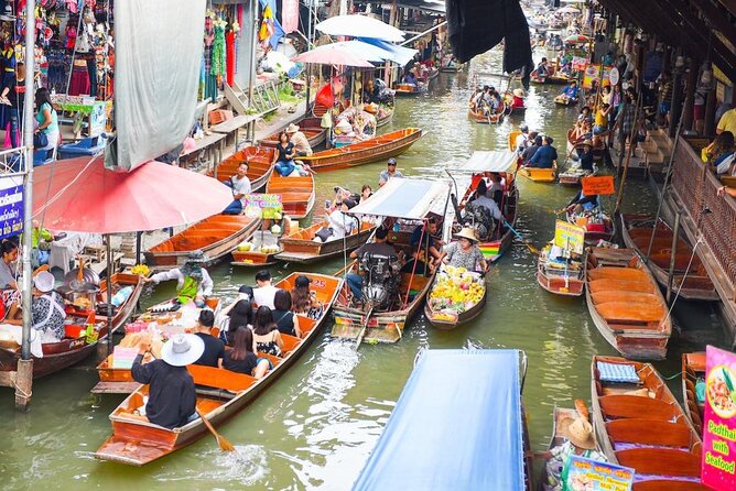 Bangkok Damnern Saduak Floating Market, Thai Cultural Workshop & Organic Village