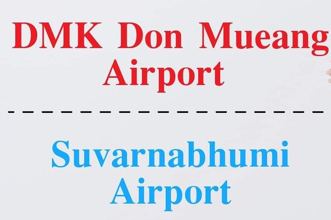 Bangkok Hotel Pick up to DMK Don Mueang Airpor ,Suvarabhumi Airport MAX 3PAX - Good To Know