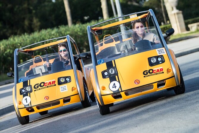 Barcelona Beaches and Shopping Self-Guided Electric GoCar Tour
