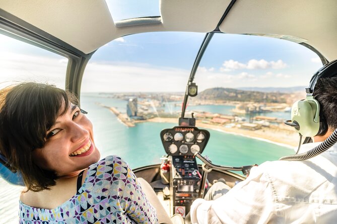 Barcelonas Panoramic Helicopter Flight