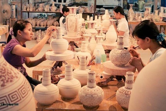 Bat Trang Pottery Ancient Village by Motorbike - Good To Know