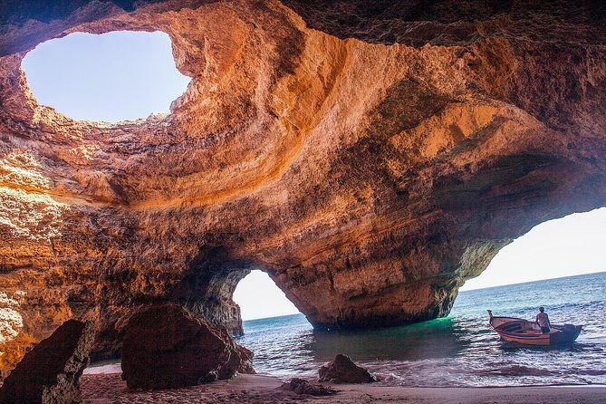 Benagil Cave by Boat Carvoeiro Algarseco Caves by Minivan From Lagos
