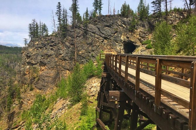 Bicyle Tour on Historical Kettle Valley Railway From Myra Canyon to Penticton