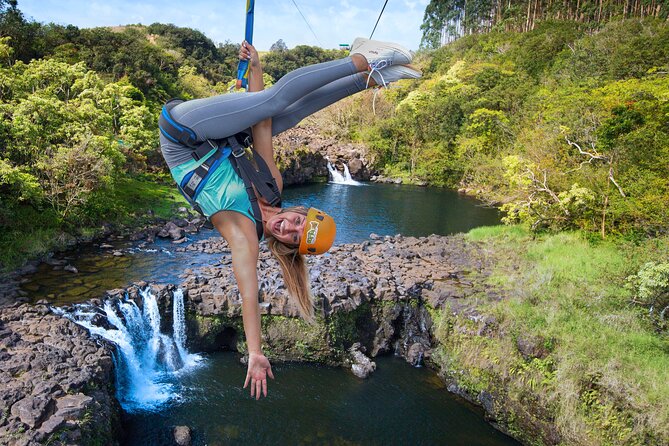 Big Island 9-Line Waterfall Zipline Experience - Good To Know