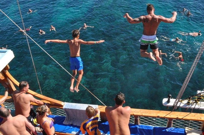Blue Lagoon Boat Trip Lunch and Soft Drinks Included From Side