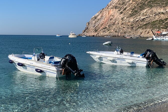 Boat Rental in Milos Island